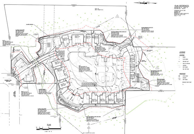Brewster Landing Post Development Drainage Area Plan