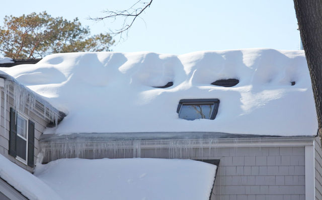 Snow On Roof