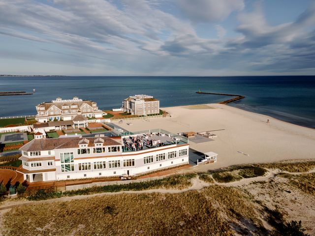 Wychmere Beach Club Aerial Dune Building