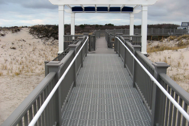 ADA-Compliant Residential Boardwalk and Ramp | Coastal Engineering Co.